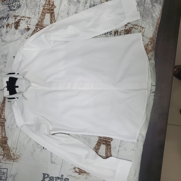 White Long Sleeve Dress Shirt